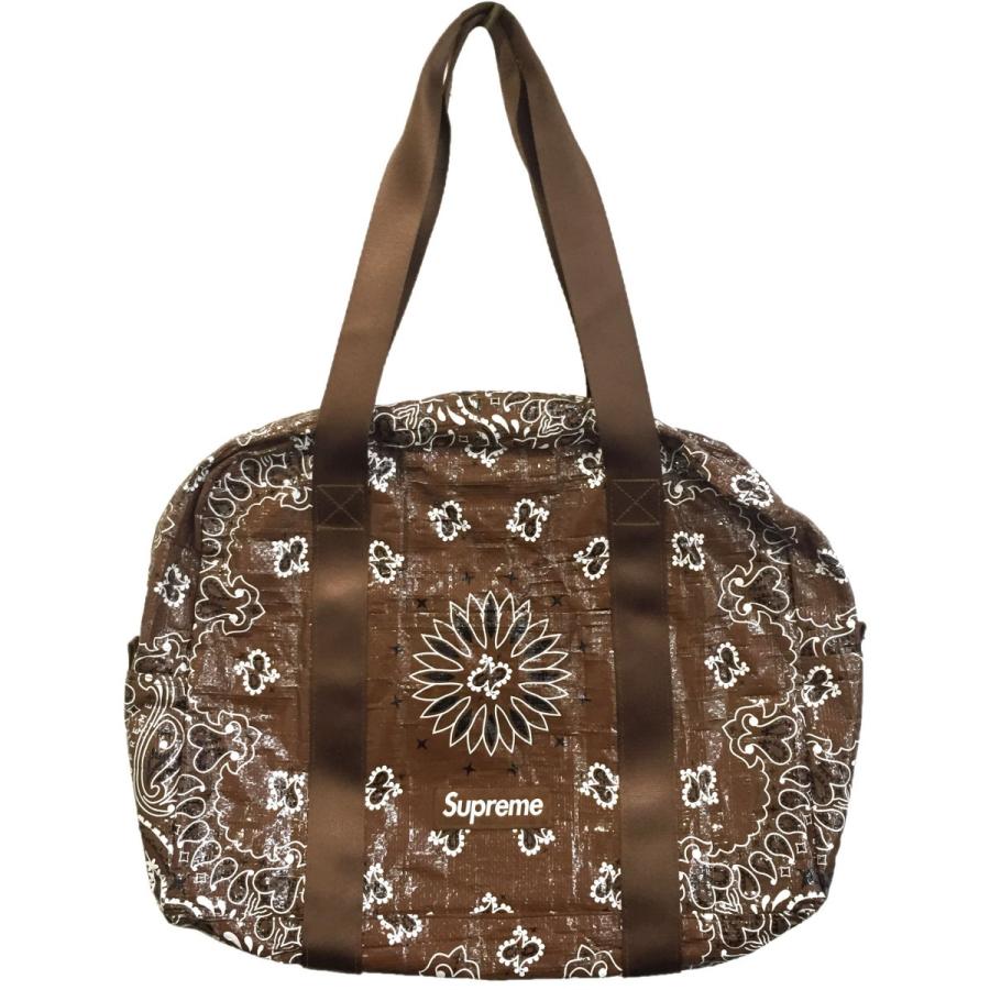 SUPREME 21SS「Bandana Tarp Small Duffle Bag」バンダナ柄ダッフルバッグ ブラウン (銀座店) 211008 :8042000181510:ブランド古着カインドオル - 通販 - Yahoo!ショッピング