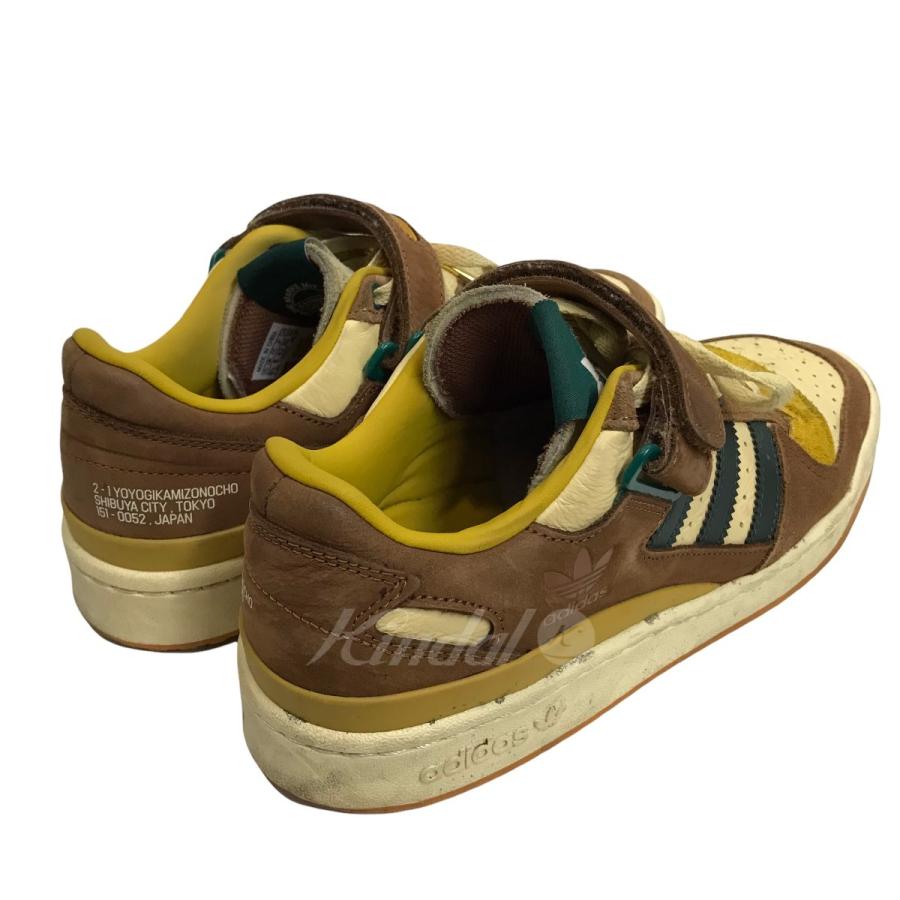 adidas 【値下げ】adidas FORUM LOW atmos GW3486 スニーカー オレンジ 