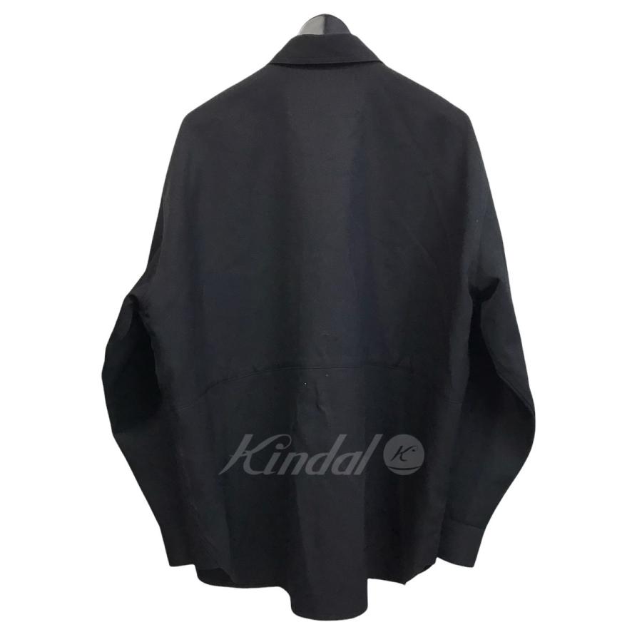値下げ】OUAT 005 BLACK CPO SHIRTS フラップCPOシャツ ブラック 