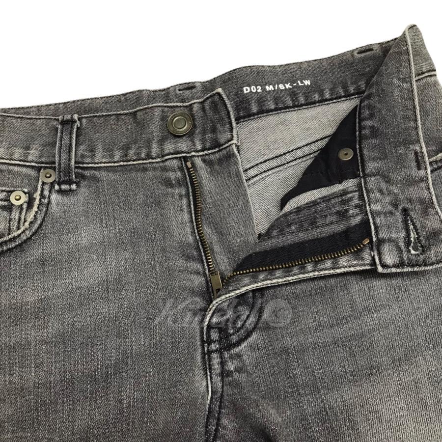 SAINT LAURENT PARIS グレー スキニーデニムサイズ27
