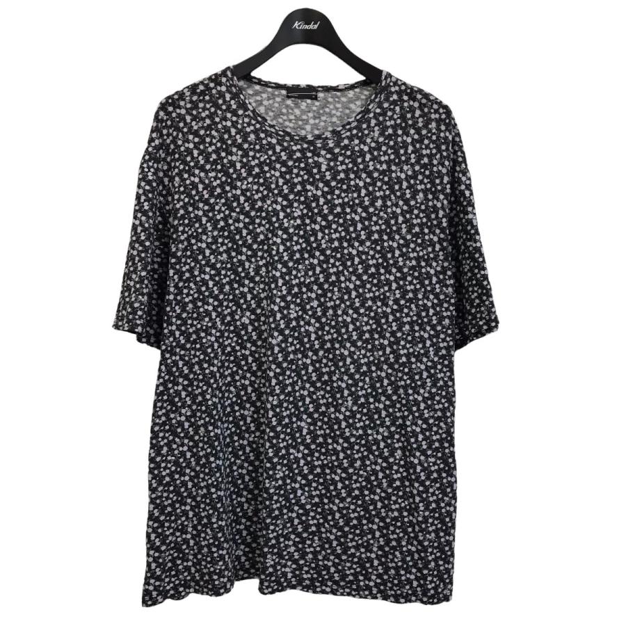 LAD MUSICIAN 「BIG T-SHIRT INKJET SKULL FLOWER」 スカルフラワー 