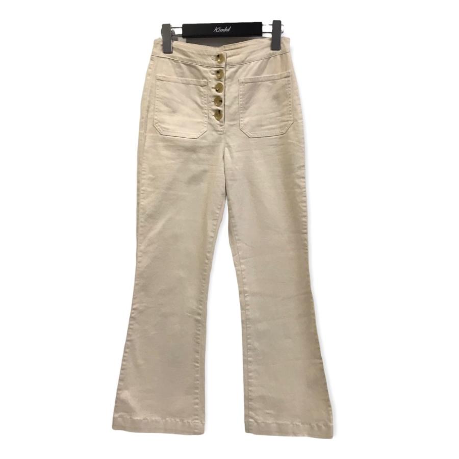 値下げ】Paloma Wool フレアパンツ オフホワイト サイズ：34 (銀座店  