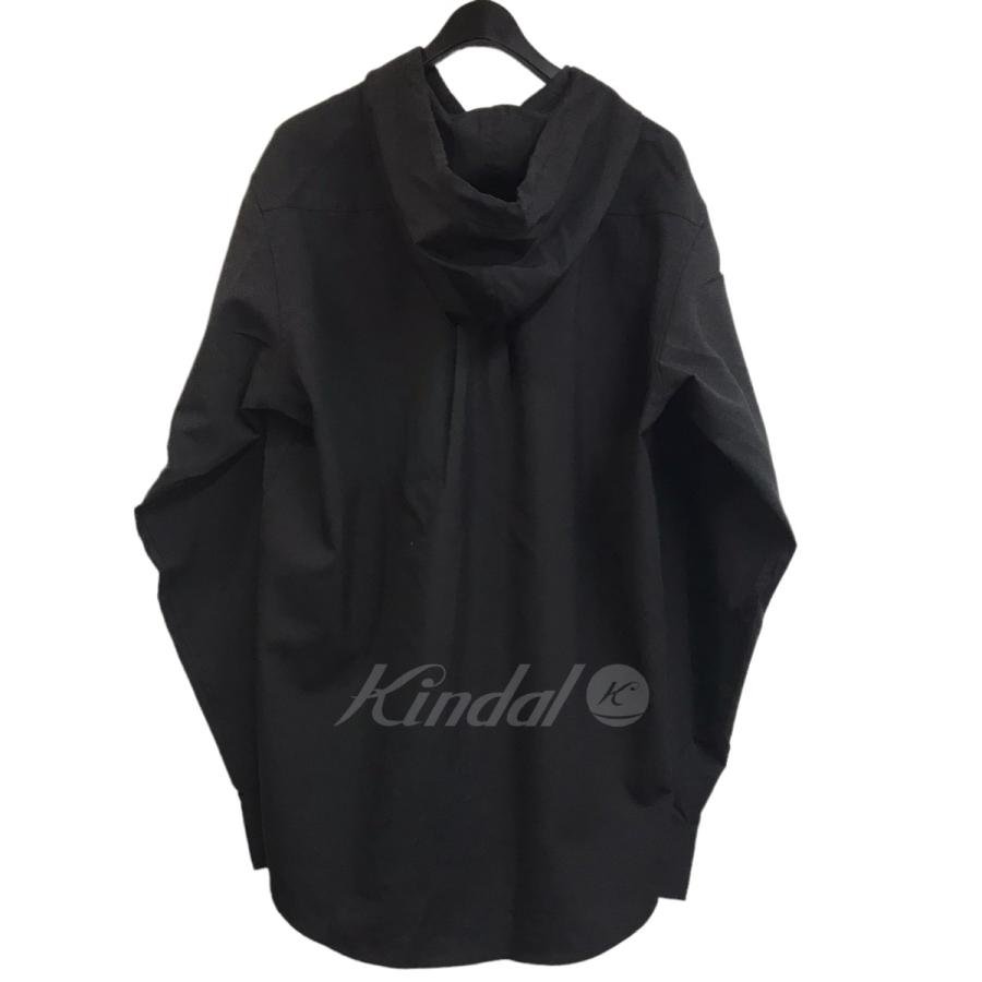 MARNI 【値下げ】MARNI 21AW トロピカルウールフードシャツ ブラック 