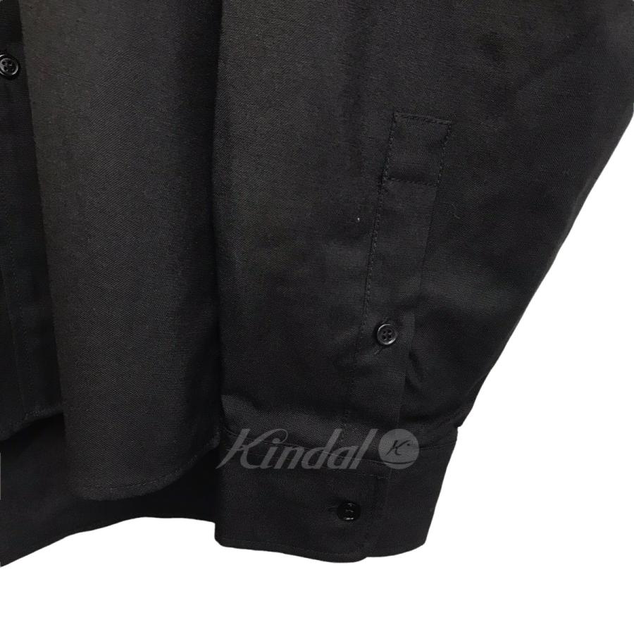 MARNI 【値下げ】MARNI 21AW トロピカルウールフードシャツ ブラック 