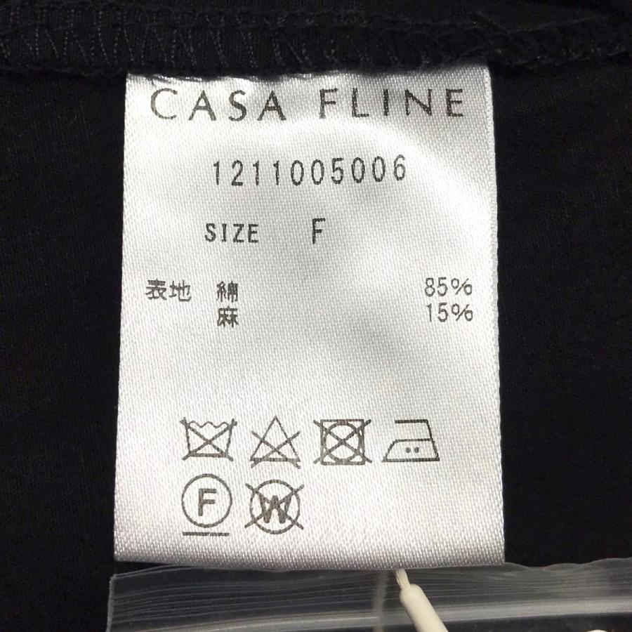 値下げ】CASA FLINE ミドルスリーブジャンプスーツ ブラック サイズ