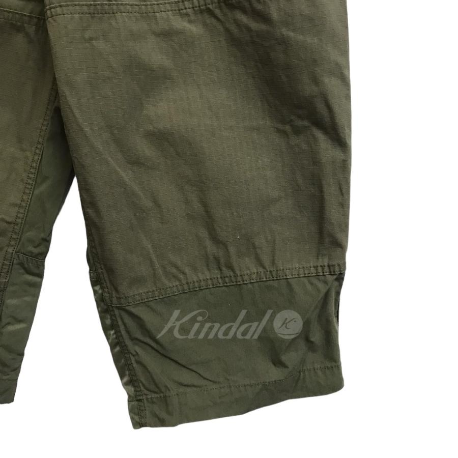 取扱う販売店 COMME des GARCONS HOMME 切替クロップドパンツ カーキ