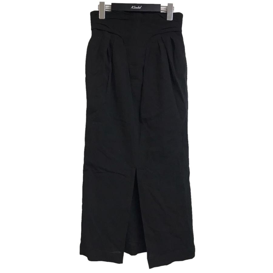 値下げ】mame kurogouchi 22SS「Crepe Hole High Waisted Skirt 
