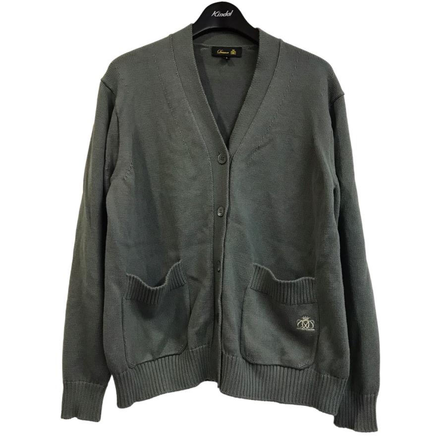 DRAWER ドゥロワー 7G天竺編みカーディガン グリーン サイズ：1  