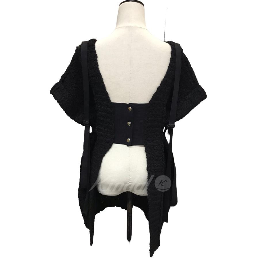 値下げ】IRENE 22AW「Fipoas Knit Vest」ハーネスドッキングニット 