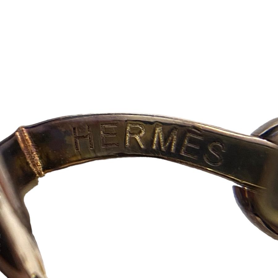 HERMES 「Clou de Selle silver cufflinks」セリエカフリンクス