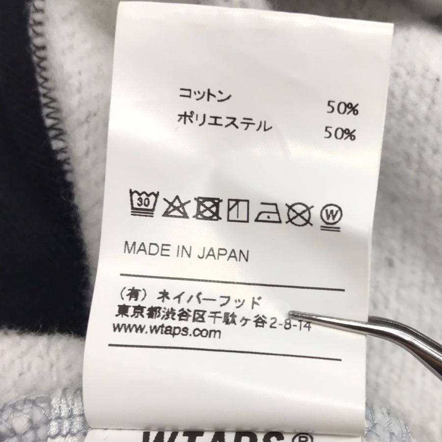 値下げ】WTAPS 「PLAYER SWEATSHIRT」ハーフジップスウェット グレー 