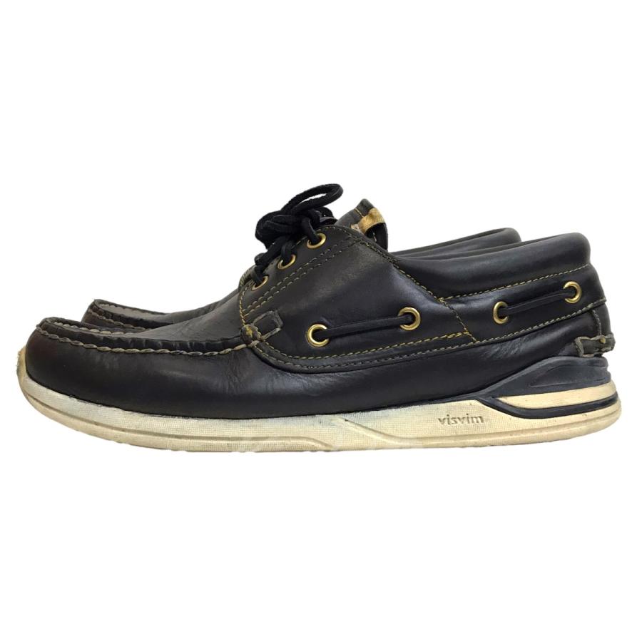 【値下げ】VISVIM デッキシューズ ブラック サイズ：US 9 (EC)｜kindal｜02