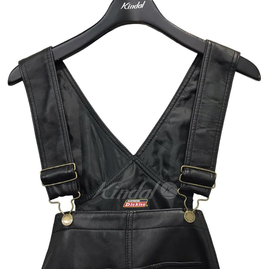 【値下げ】Supreme×Dickies 23AW「Leather Overalls」レザーオーバーオール ブラック サイズ:S (銀座店) 【値下げ】Supreme×Dickies 23AW「Leather Overalls」レザーオーバーオール ブラック サイズ:S (銀座店)