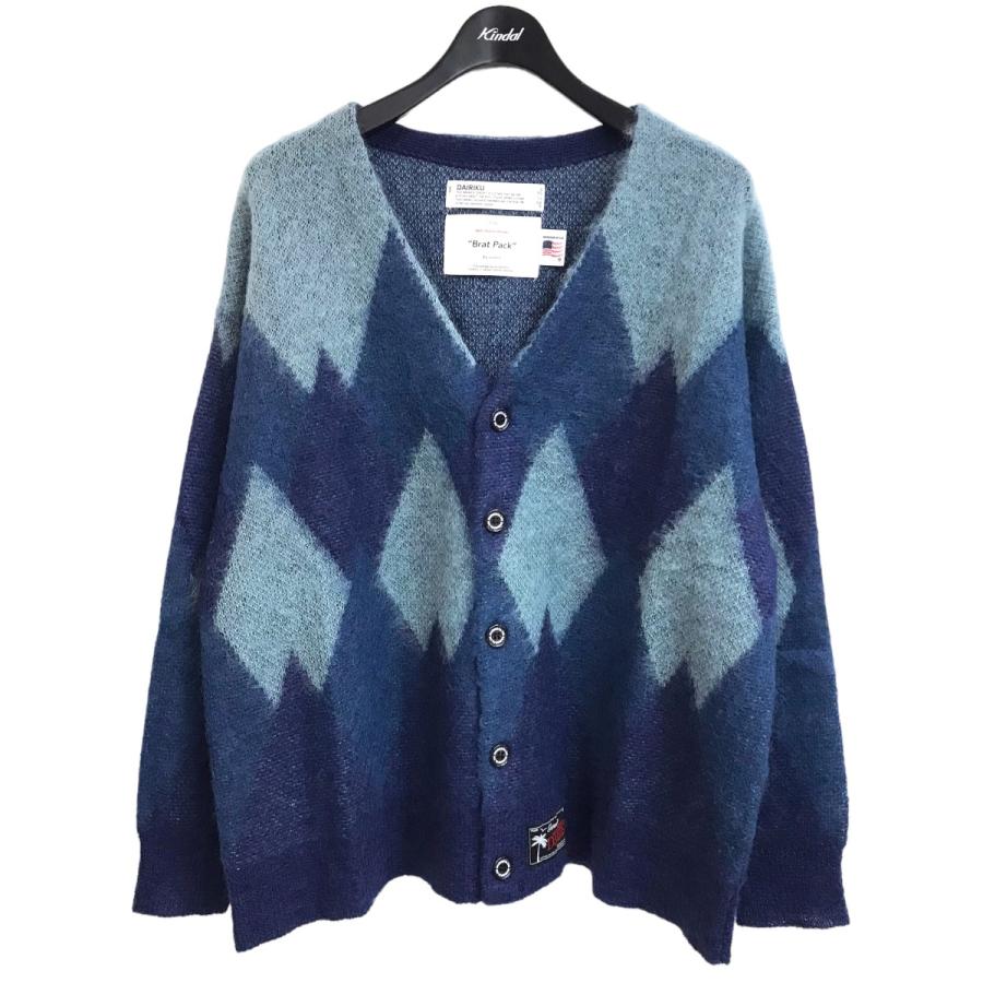 DAIRIKU BEAMS別注 カーディガン アーガイル 【公式通販】