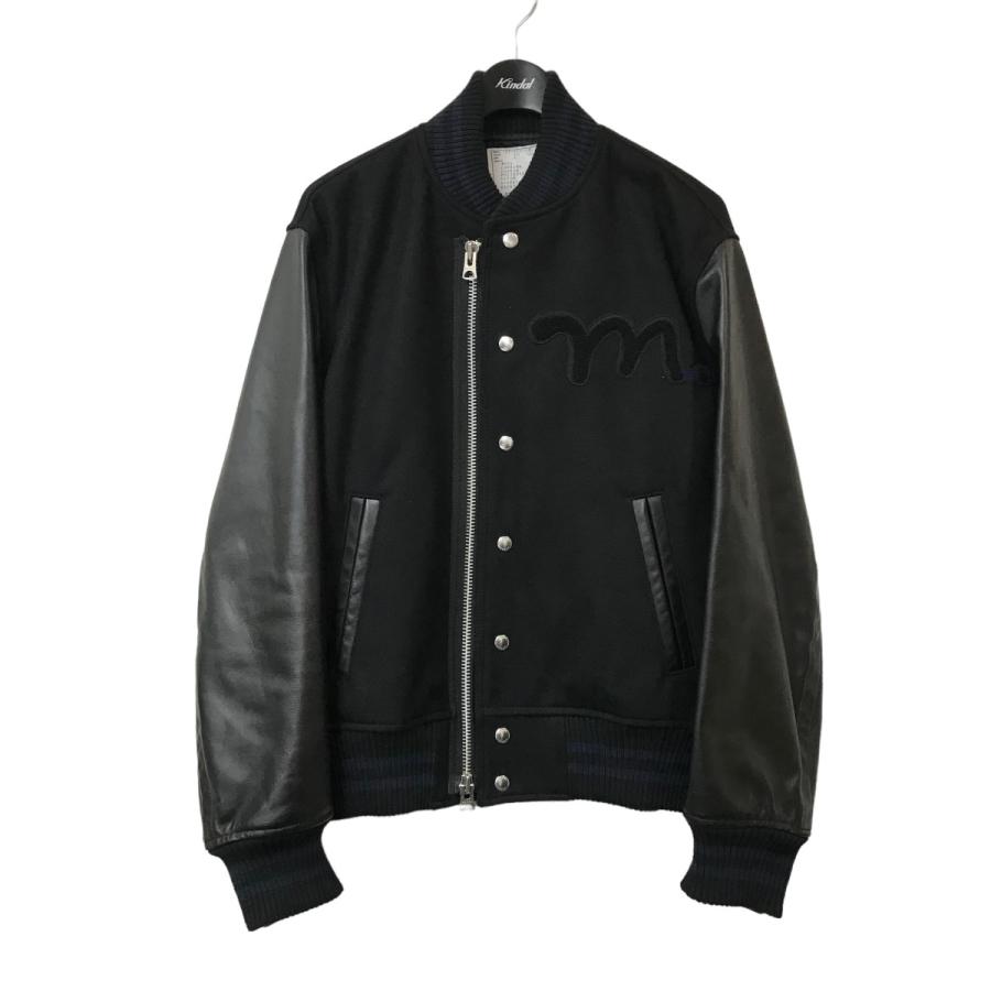 sacai MADSAKI Wool Melton Blouson size 2