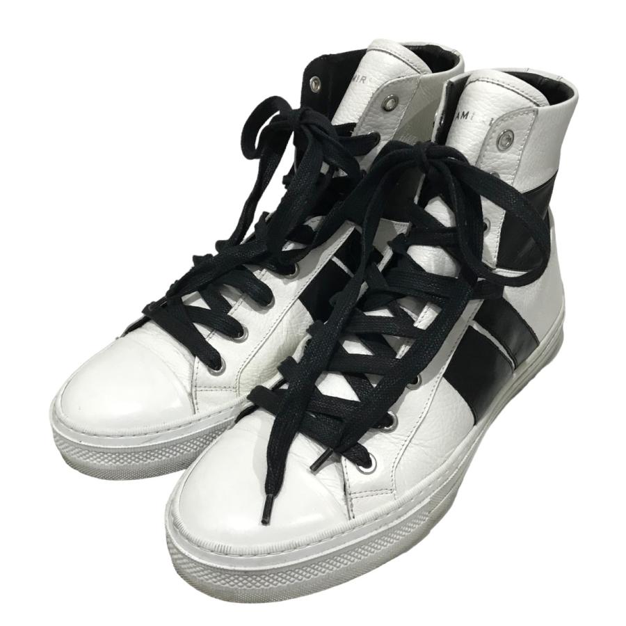 AMIRI 【値下げ】AMIRI ハイカットスニーカー ホワイト×ブラック AMIRI 【値下げ】AMIRI ハイカットスニーカー ホワイト×ブラック