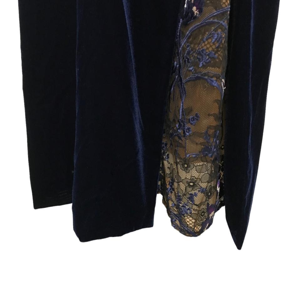 AKIRANAKA アキラナカ AKIRA NAKA Mestia velvet dress パールデザイン 