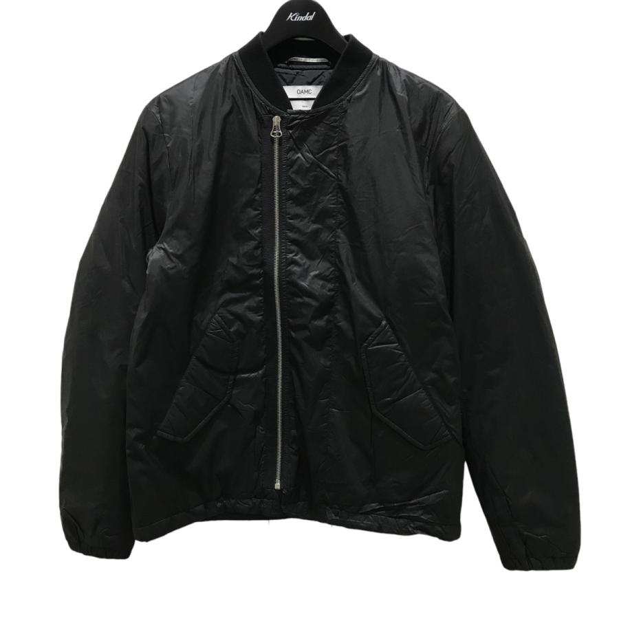 OAMC オーエーエムシー　黒 ナイロン ボンバージャケット　L OAMC オーエーエムシー 黒 ナイロン ボンバージャケット L - メルカリ