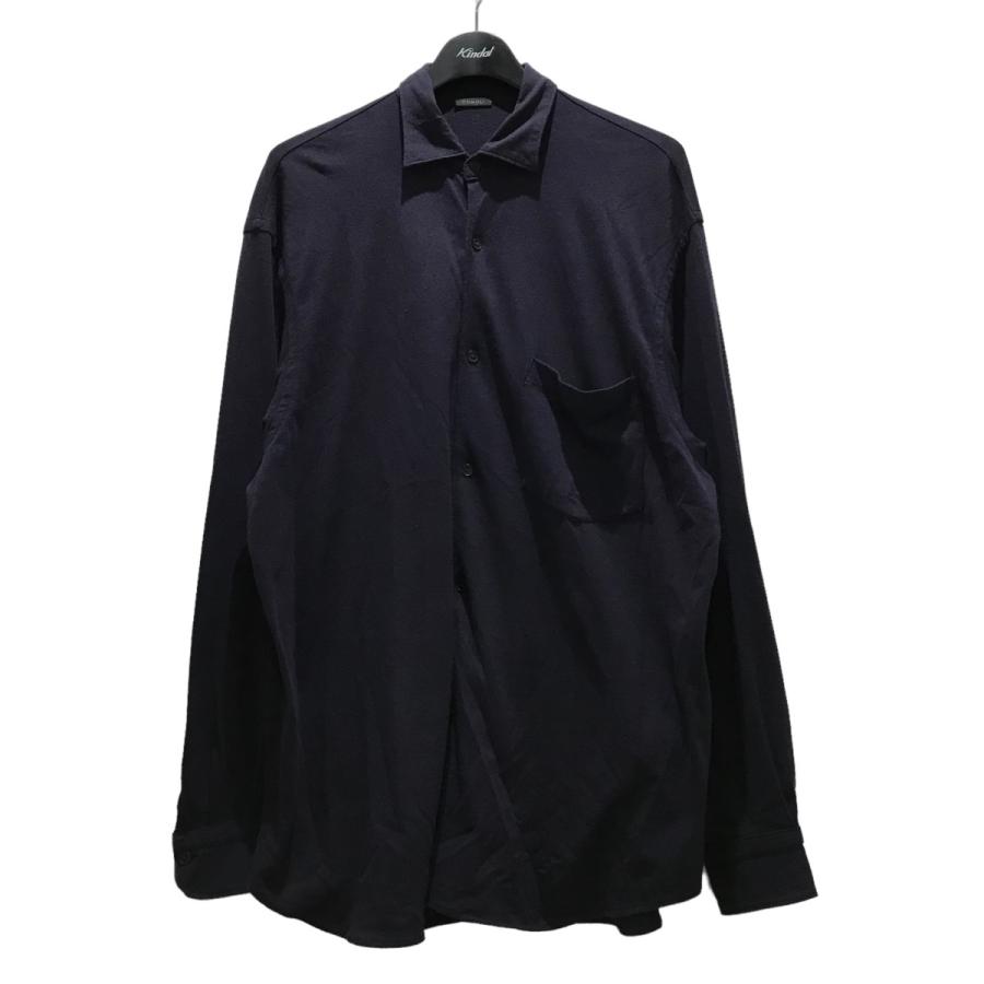 24ss コモリシャツ size1 ネイビー