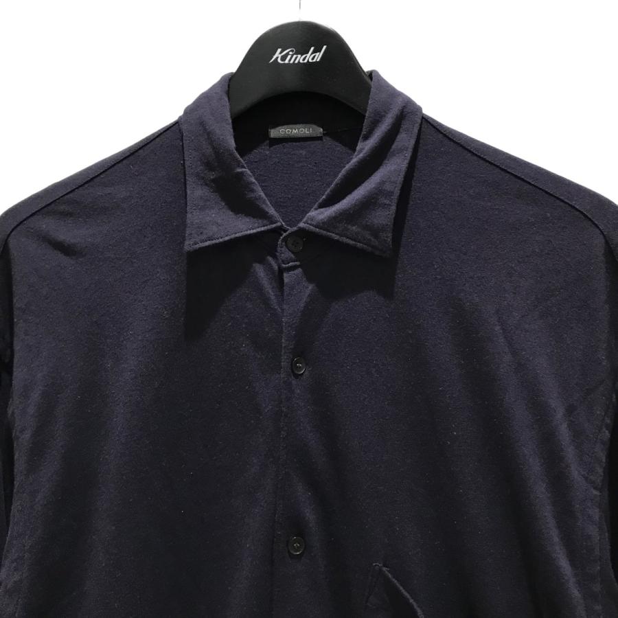 24ss コモリシャツ size1 ネイビー