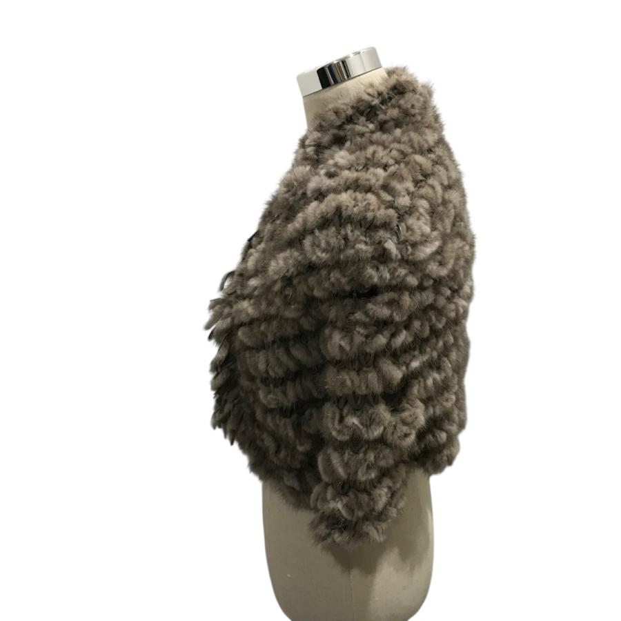 値下げ】FENDI ミンクファーボレロ グレー サイズ：40 (銀座店)