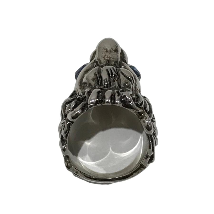 GUCCI 【値下げ】GUCCI ライオンリング シルバー サイズ：XXS(約