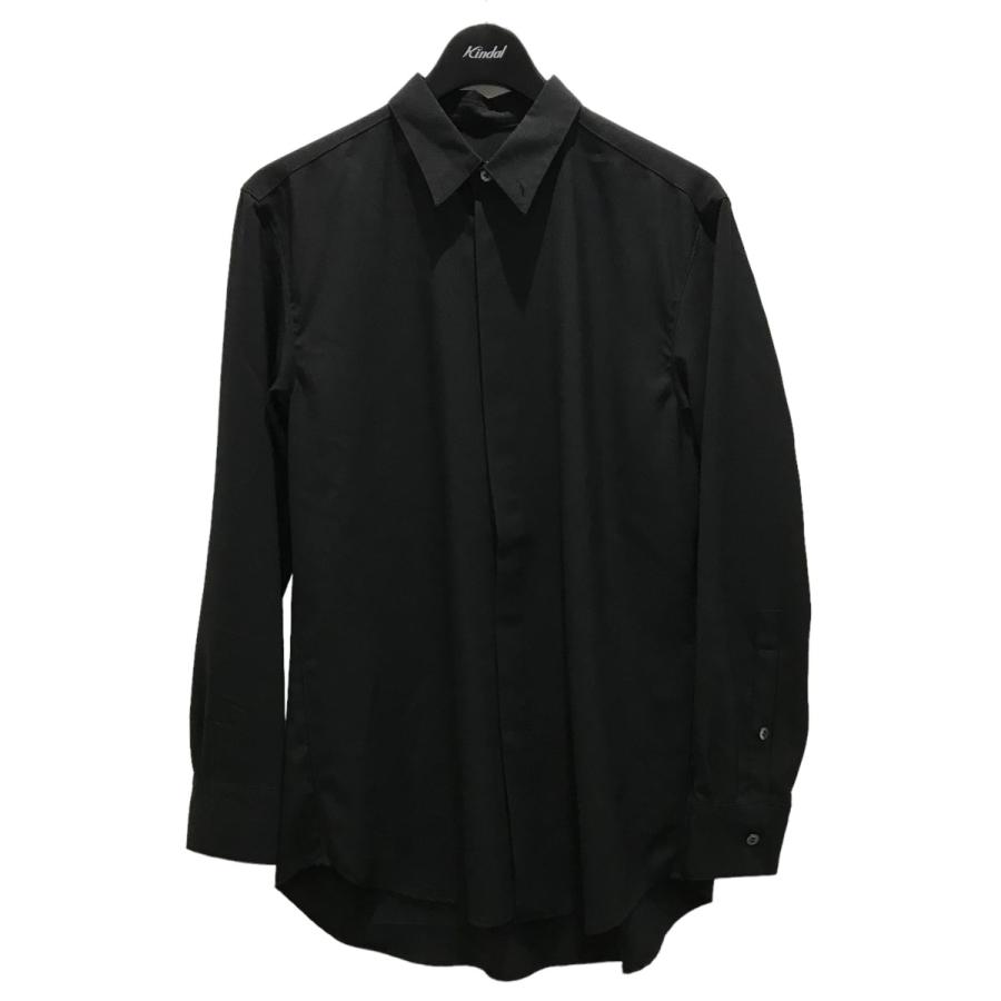 OVERCOAT/オーバーコート ウールシャツ 黒