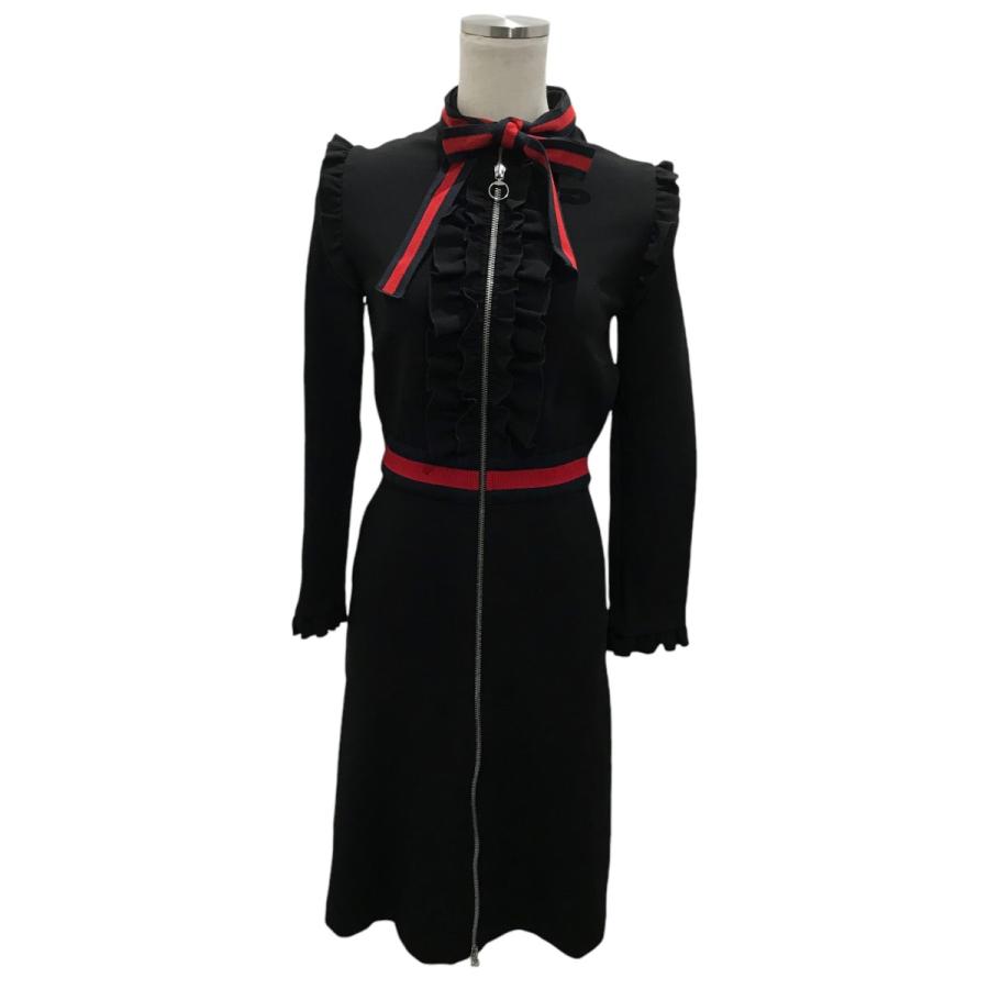 GUCCI シェリーライン ジャージー ワンピース ドレス S 457032 GUCCI シェリーライン ジャージー ワンピース ドレス S 457032