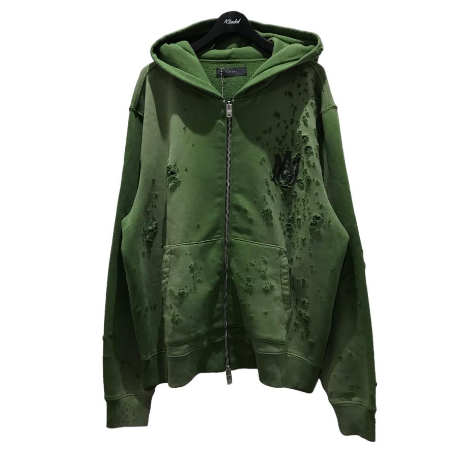 AMIRI アミリ ショットガン加工 ジップパーカー AMIRI アミリ ショットガン加工 ジップパーカー
