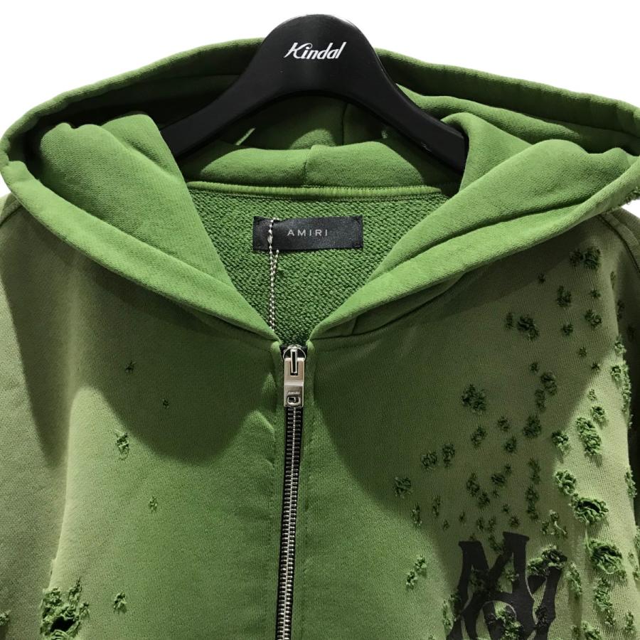 AMIRI アミリ ショットガン加工 ジップパーカー AMIRI アミリ ショットガン加工 ジップパーカー