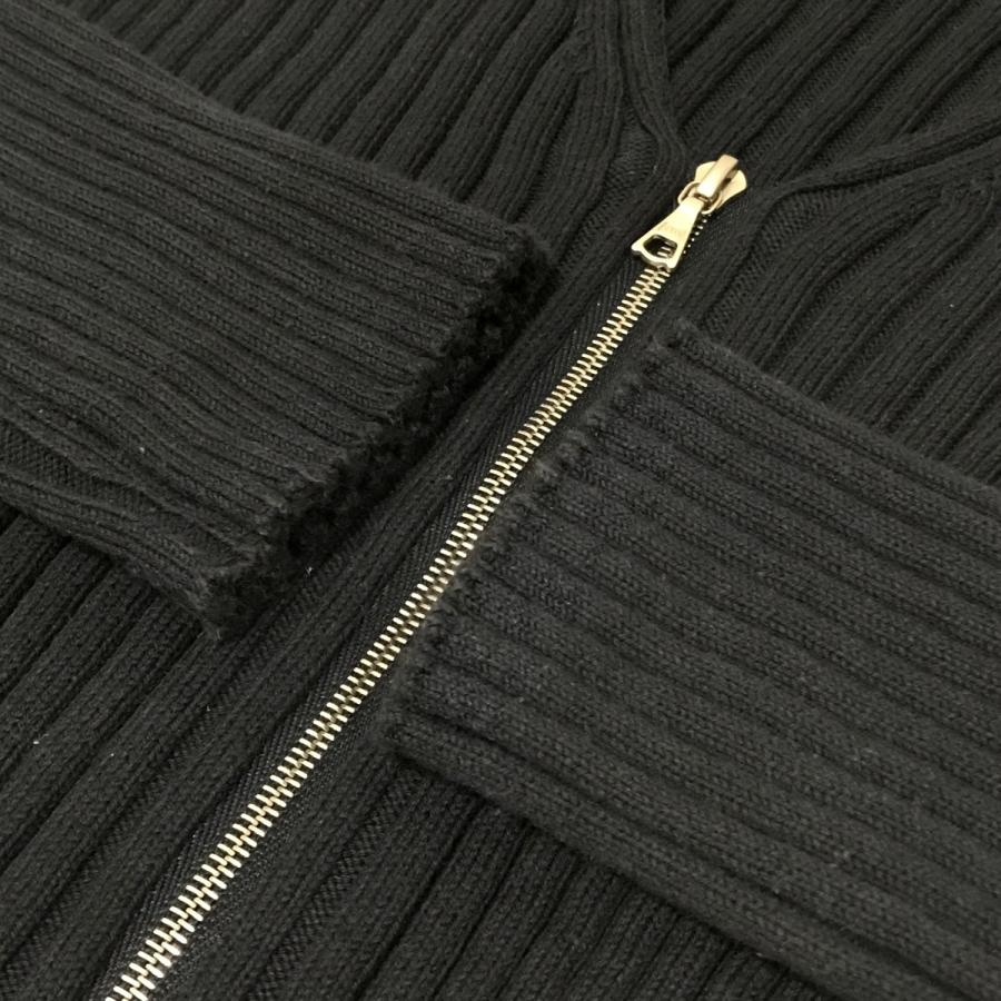 AURALEE オーラリー 24SS 「DRY COTTON WIDE RIB KNIT ZIP AURALEE オーラリー 24SS 「DRY COTTON WIDE RIB KNIT ZIP