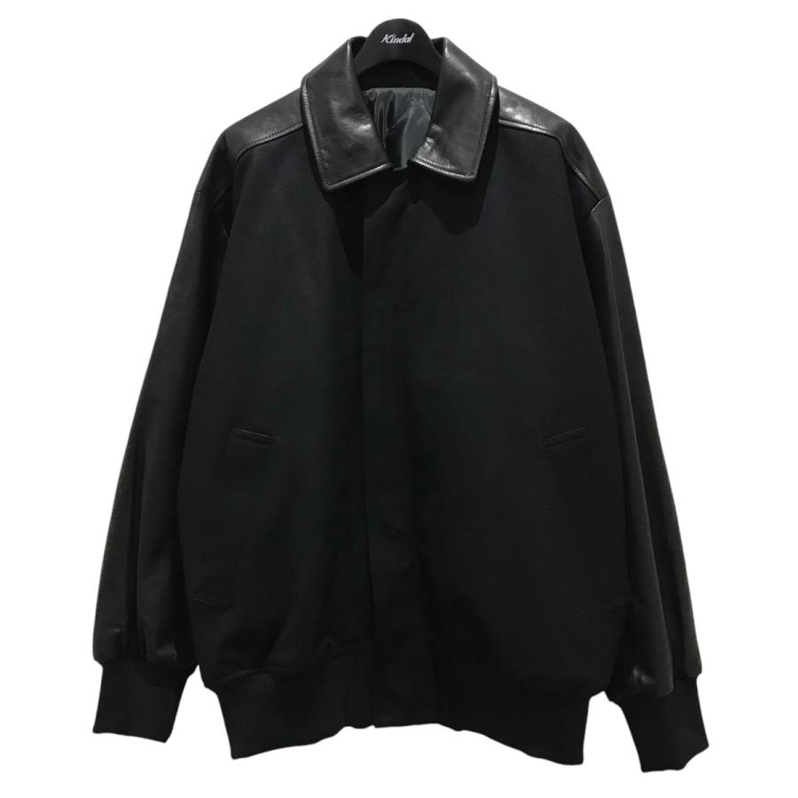 シュタイン stein LEATHER COMBINATION STUDIUM JACKET レザー切替 