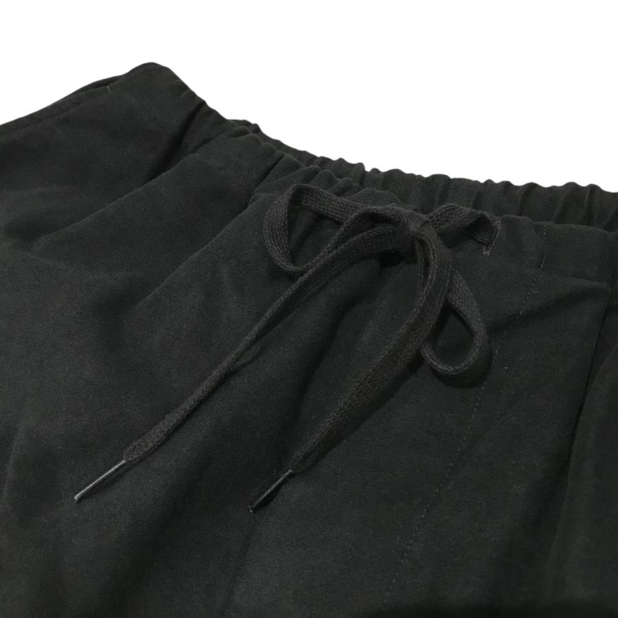 COMOLI コモリ 24AW モールスキンニータックパンツ A03-03037 ブラック 