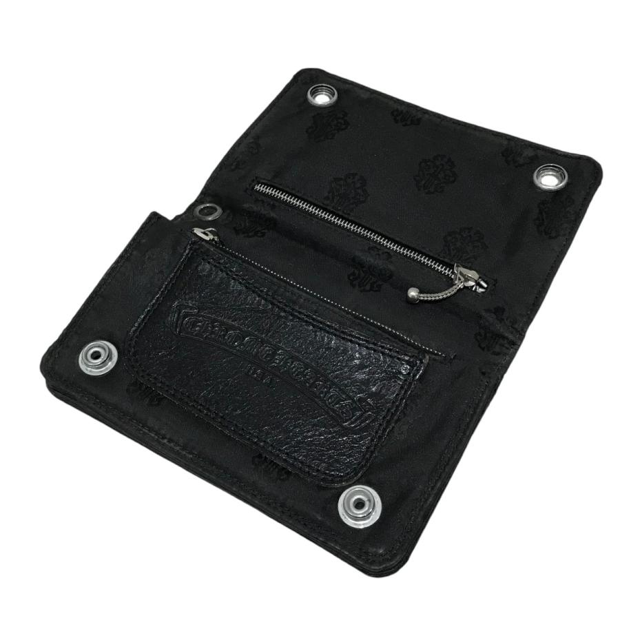 CHROME HEARTS（クロムハーツ） ナイロンウォレット 2ZIP ブラック
