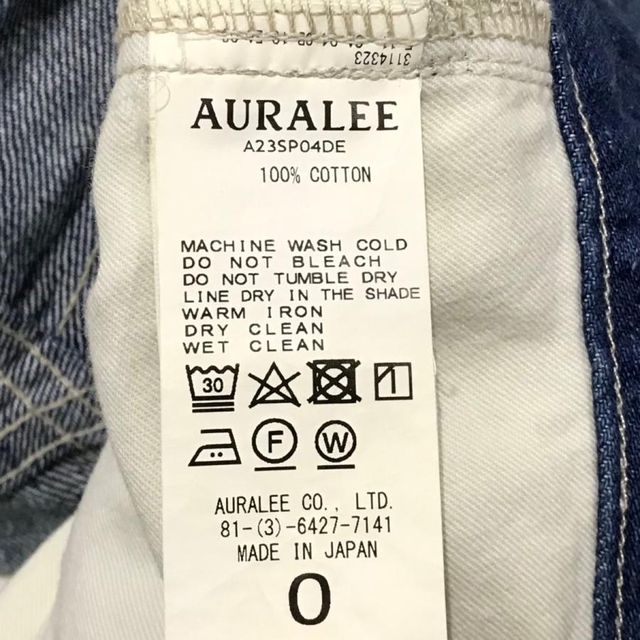 AURALEE（オーラリー） AURALEE SELVEDGE FADED LIGHT DENIM