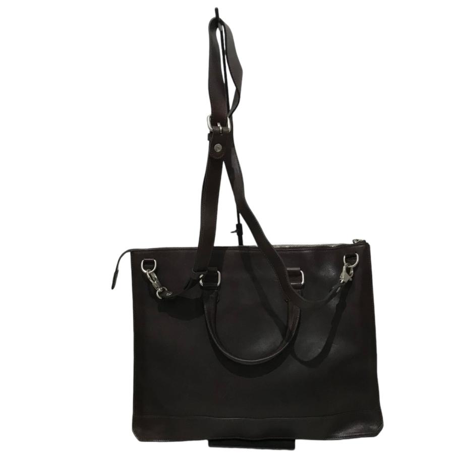 IL BISONTE 【値下げ】IL 2WAYレザートートバッグ ブラウン (EC