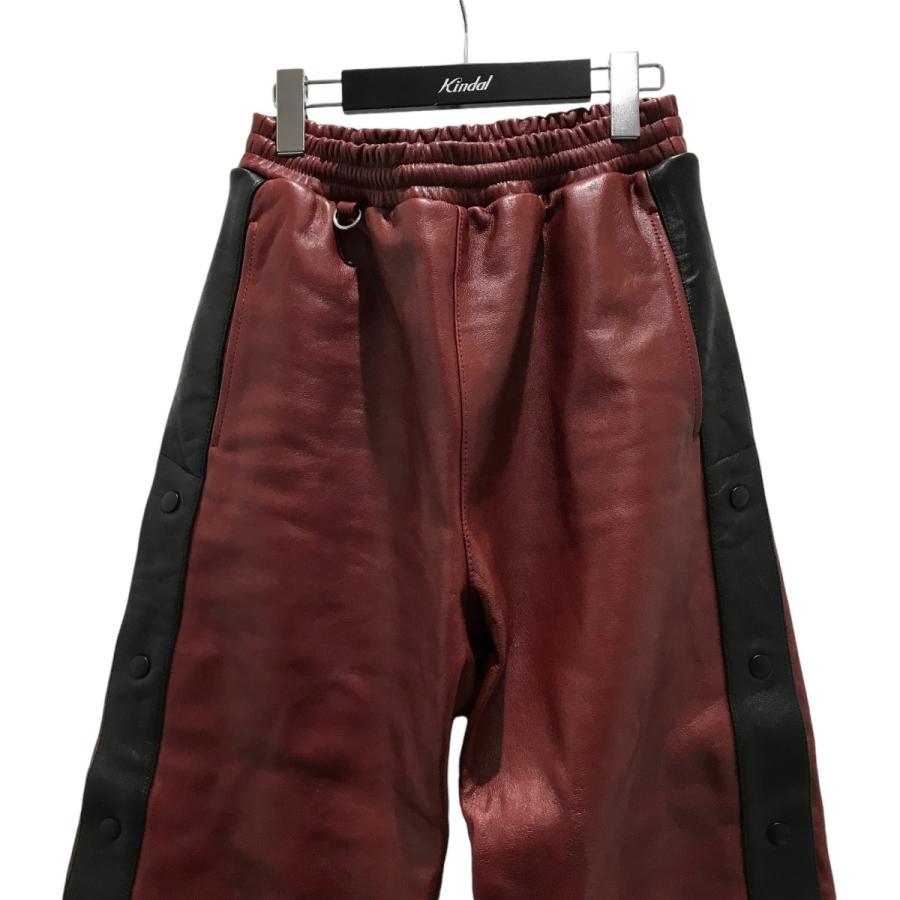 doublet 【値下げ】doublet 24AW 【LEATHER BASKETBALL PANTS】 レザー 