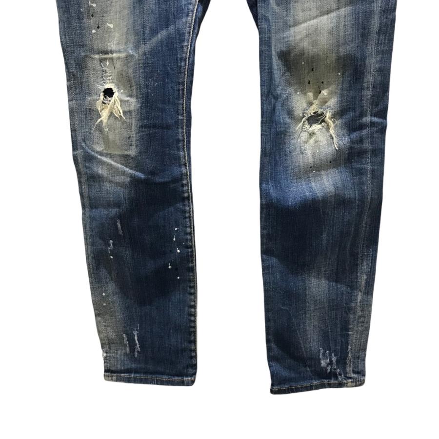 DSQUARED2 【値下げ】DSQUARED2 【FADED BLUE WASH SKATER】 ダメージ