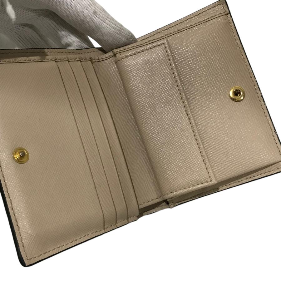 MARNI マルニ 19AW PFMOQ14U13 バイフォールドウォレット レザー 財布 サイフ ブラウン系【中古】 D (傷や汚れあり)】MARNI マルニ 財布 19AW PFMOQ14U13 バイフォールド