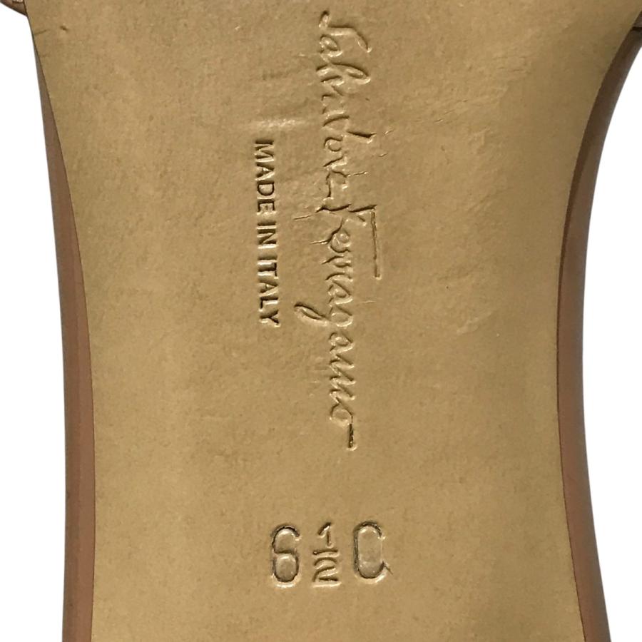 FERRAGAMO メタルピンクサンダル 5 1/2 sh081 FERRAGAMO メタルピンクサンダル 5 1/2 sh081 FERRAGAMO