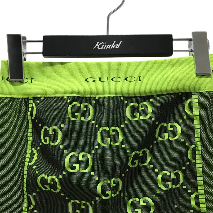GUCCI（グッチ） 【値下げ】GUCCI ロゴレギンス 693103 グリーン  