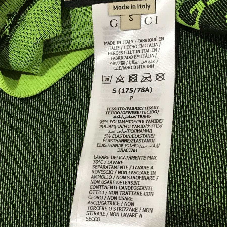 GUCCI（グッチ） 【値下げ】GUCCI ロゴレギンス 693103 グリーン  