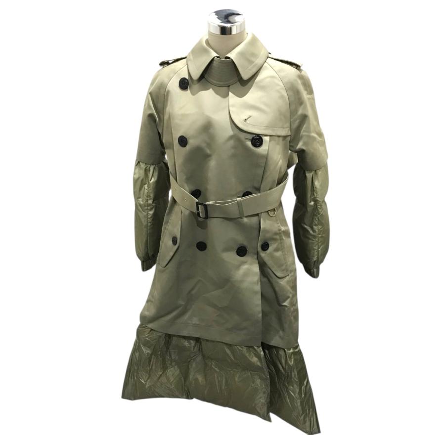 sacai サカイ　トレンチコート sacai（サカイ） レイヤードトレンチコート 22-06401 ベージュ サイズ