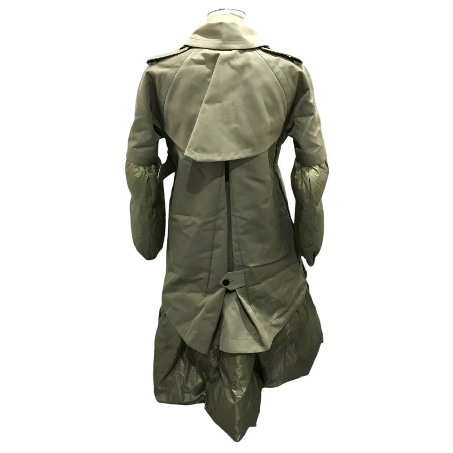 sacai（サカイ） レイヤードトレンチコート 22-06401 ベージュ サイズ