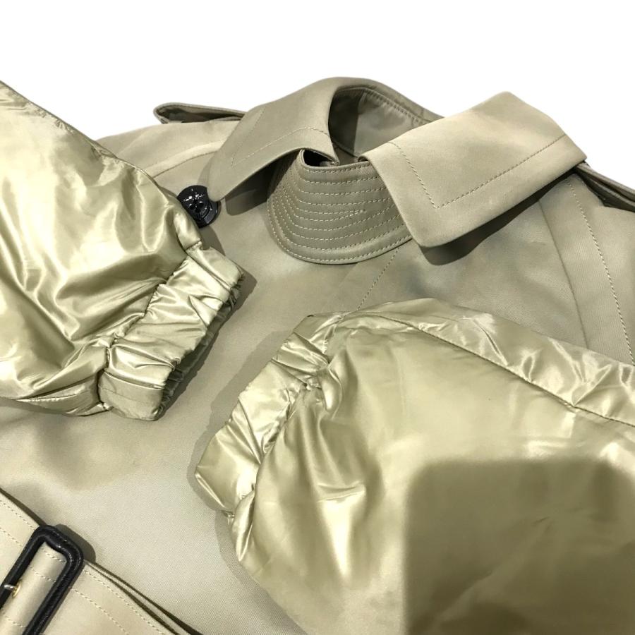 sacai（サカイ） レイヤードトレンチコート 22-06401 ベージュ サイズ