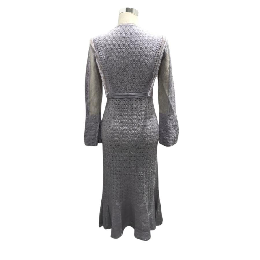 値下げ】mame kurogouchi 24AW 【Openwork Pattern Knitted Dress