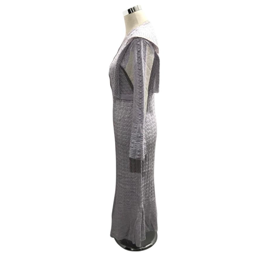 値下げ】mame kurogouchi 24AW 【Openwork Pattern Knitted Dress