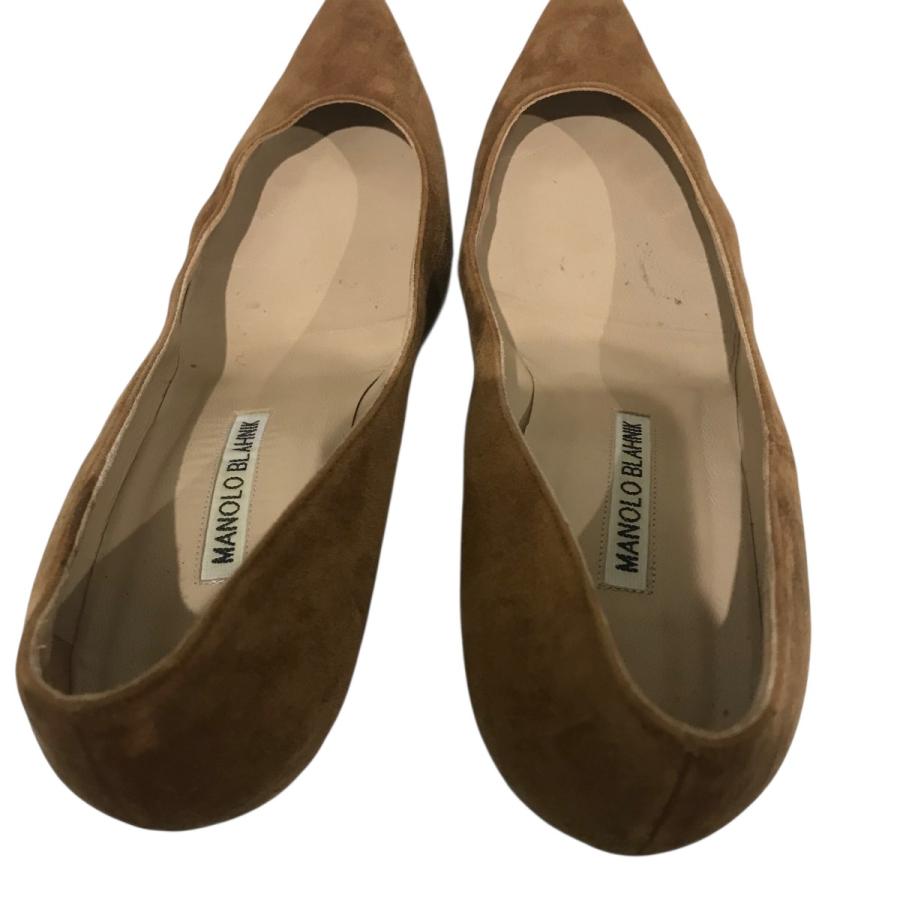 MANOLO BLAHNIK マノロブラニク Manolo Blahnik スウェードパンプス