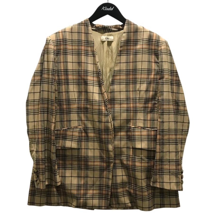 Uhr ウーア 【Over Jacket】 チェックオーバージャケット 22AWUhr 