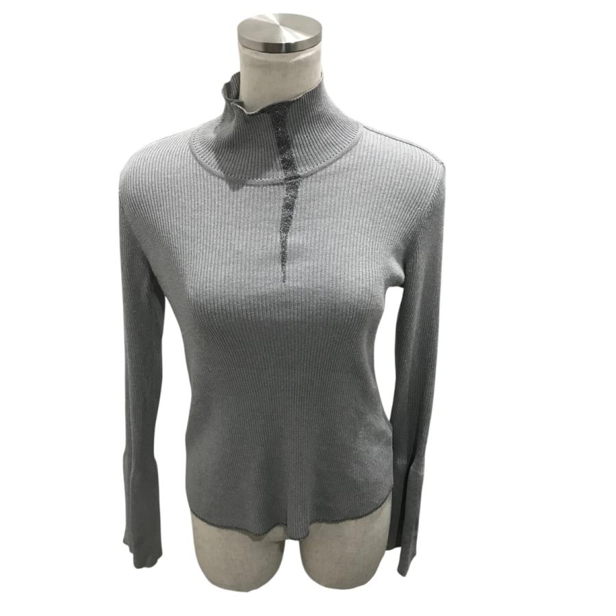 未使用 mame kurogouchi マメ 金継ぎ ハイネック ニット 値下げ】mame kurogouchi 【Kintsugi High Neck Knitted Top】 金継ぎ